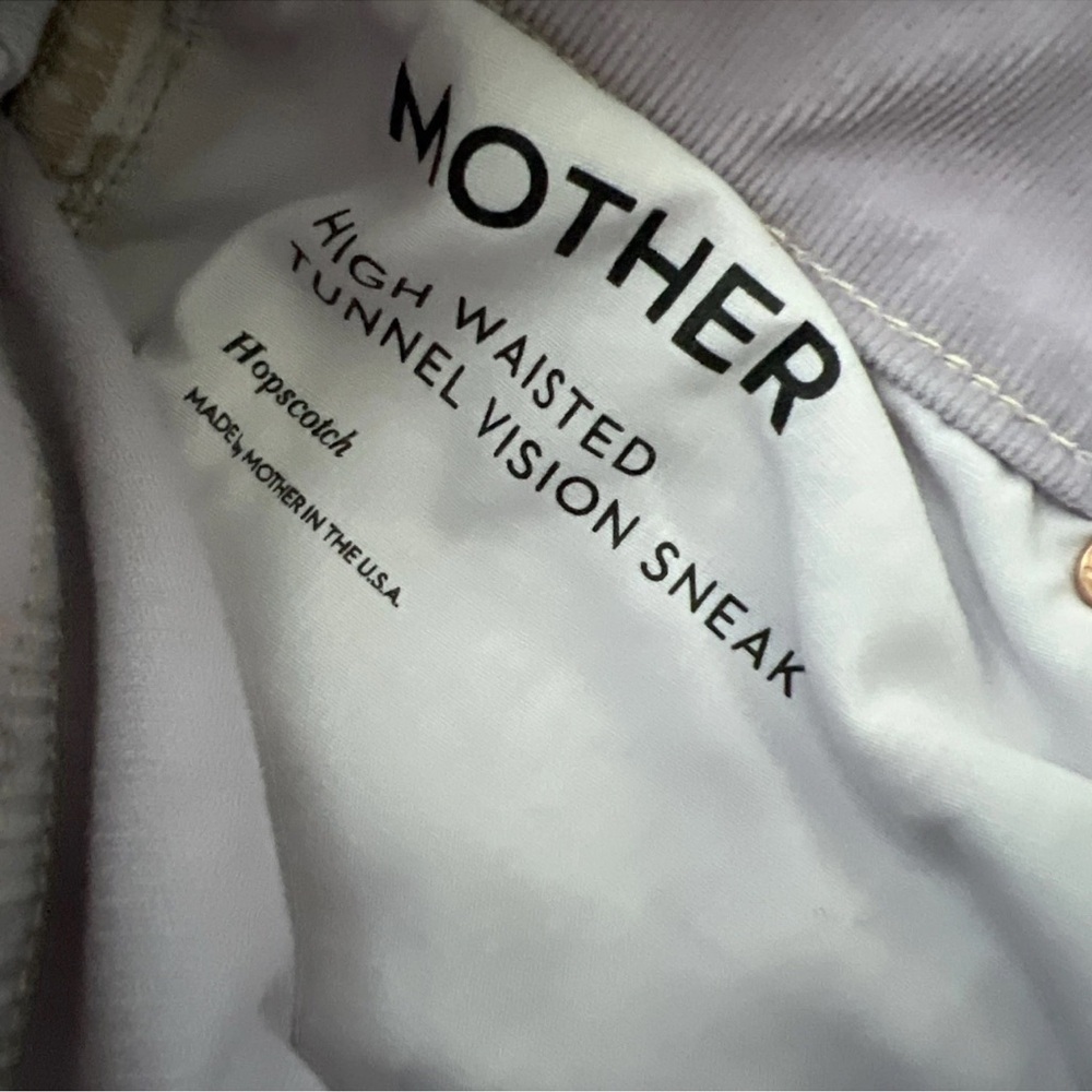 Mother Tunnel Vision Sneak Corduroy Straight Pant Hopscotch Womens 29 - Picture 14 of 16